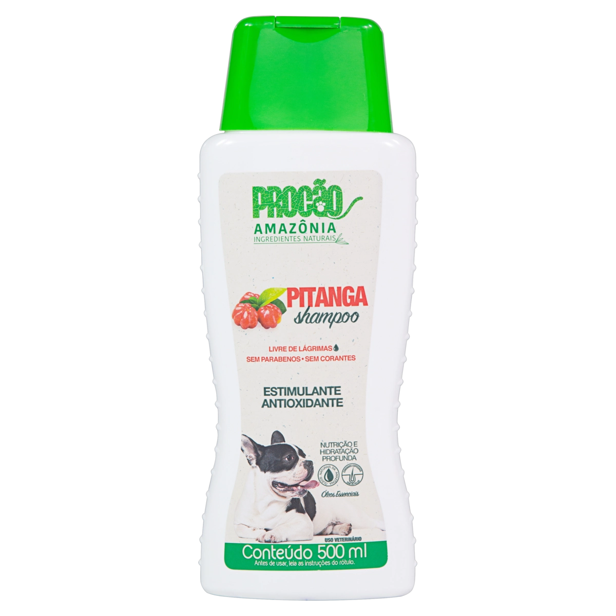 Shampoo Para Cães E Gatos Pitanga Procão Amazônia Ingredientes Naturais Frasco 500ml