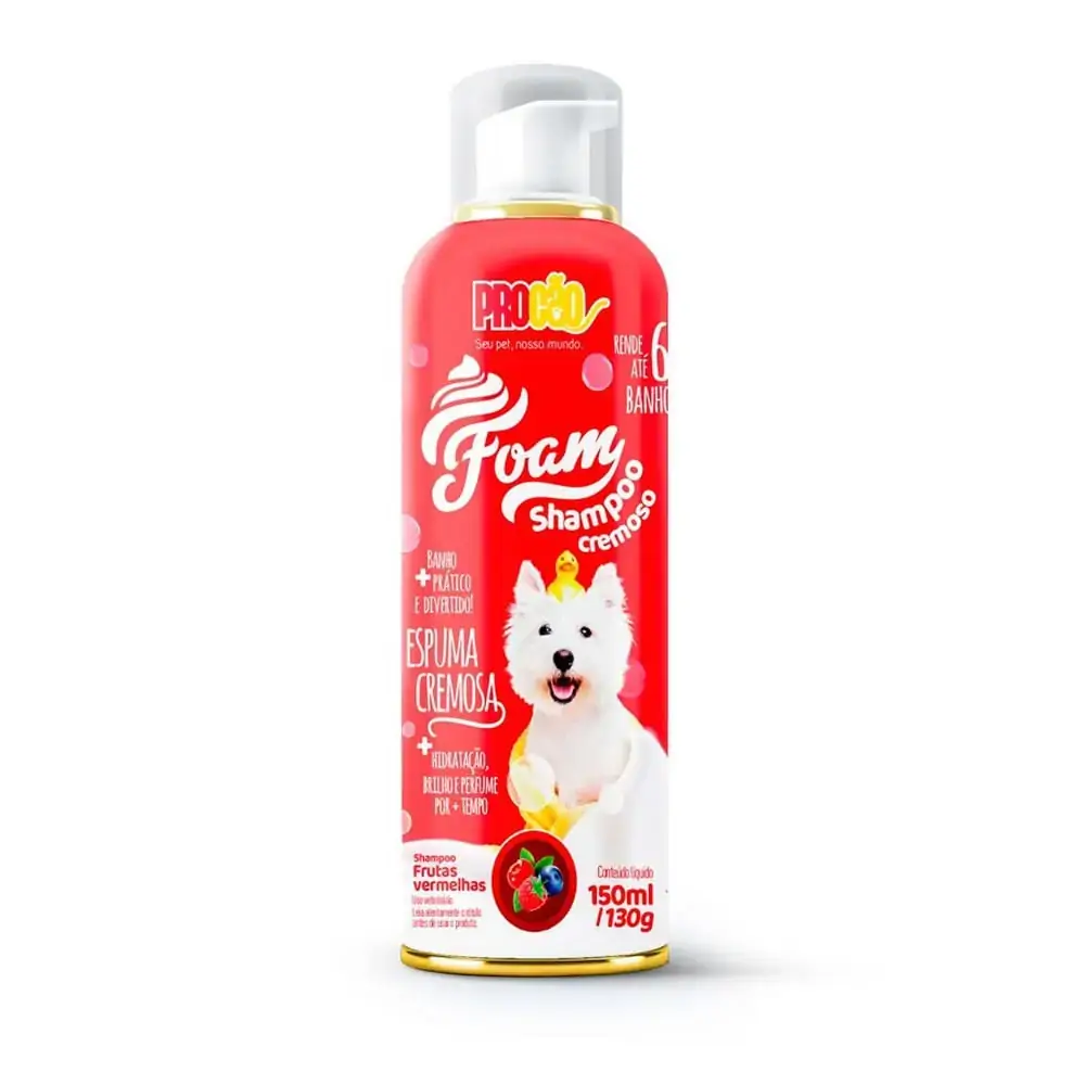 Shampoo Foam Procao Frutas Ve