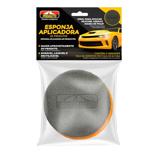 Esponja Limpeza Proauto Aplic C/02