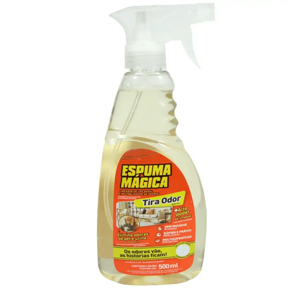 Limpador Proauto Espuma Magica Tira Odor 500ml