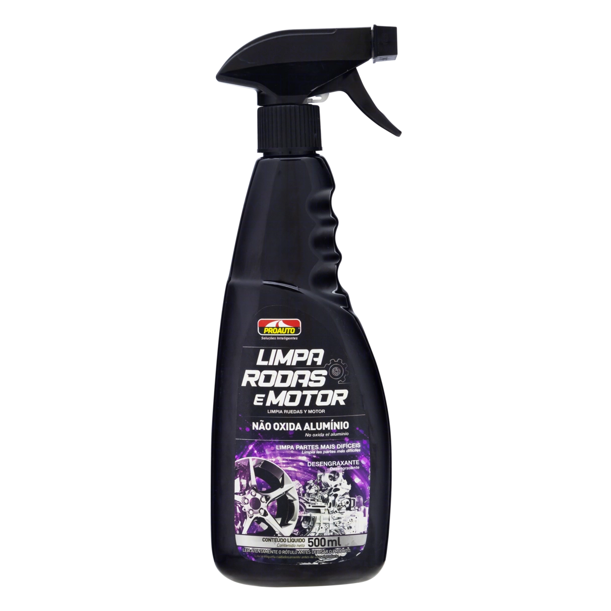Limpa Rodas Motor Proauto Frasco 500ml Borrifador
