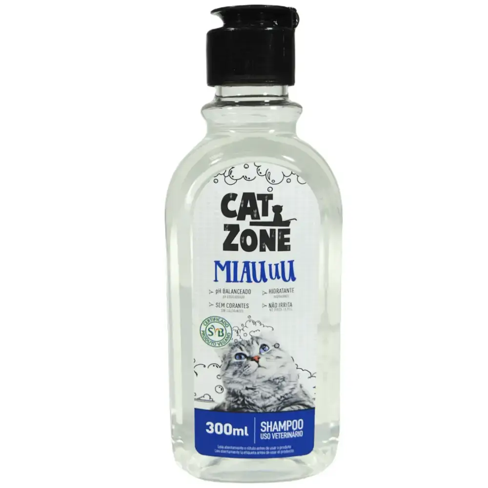 Shampoo Cat Zone Miauuu para Gatos 300 ml
