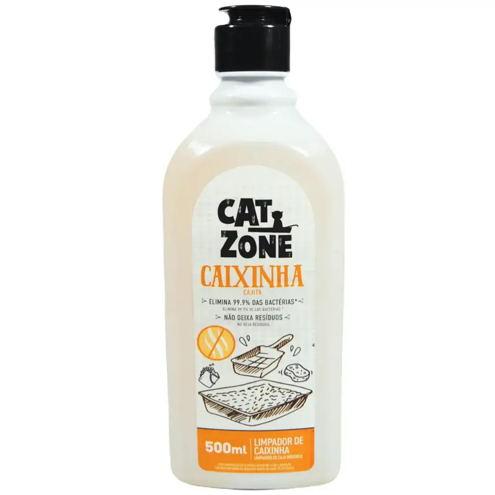 Limpador Cat Zone Caixinha para Gatos 500ml