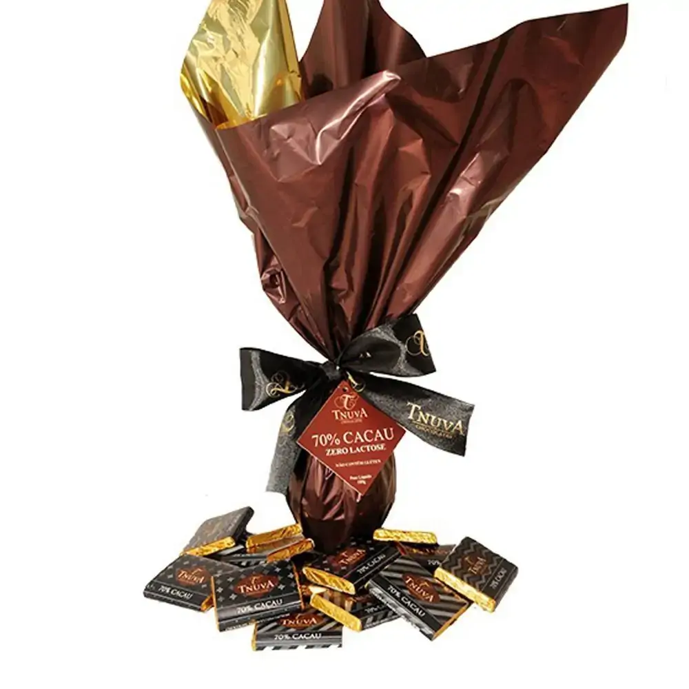 Ovo De Pascoa Chocolate Amargo 70 180g Tnuva