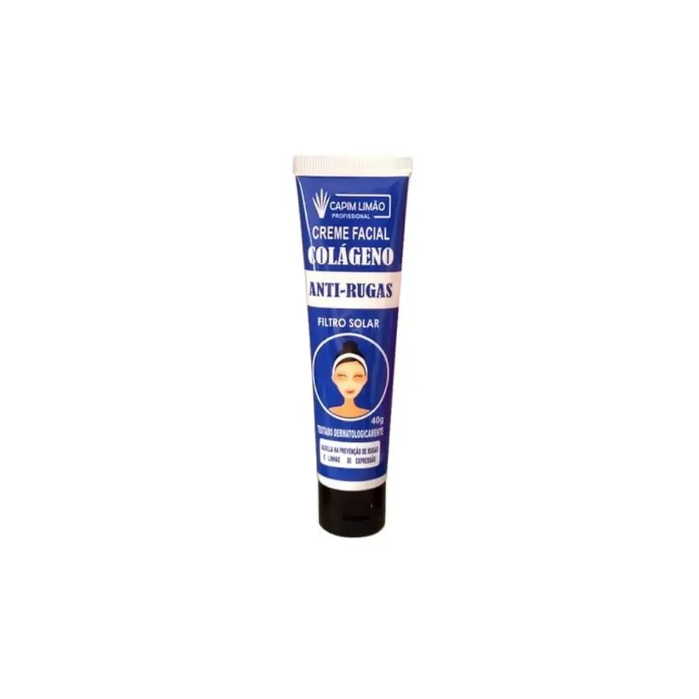 Creme Facial Colageno Anti Rugas
