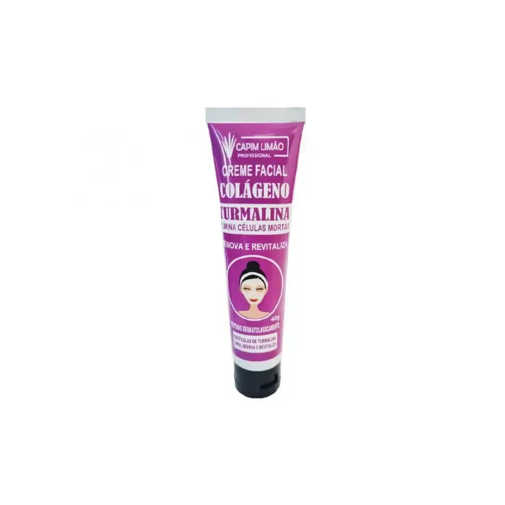 Capim Limao Cr. Facial Turmalina 40g Ref. Cp10