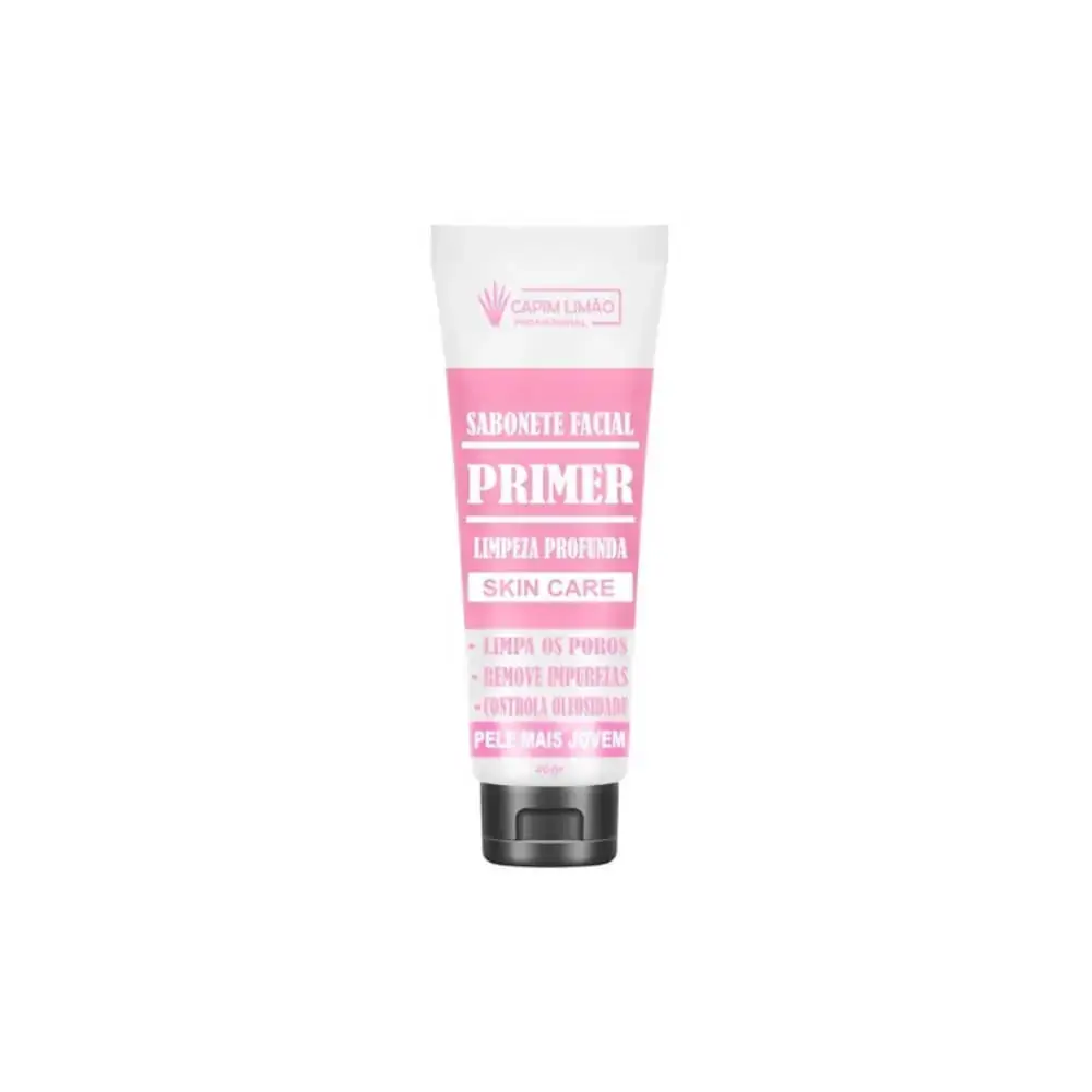 Bisnaga Sabonete Facial Primer Capim Limao 40g