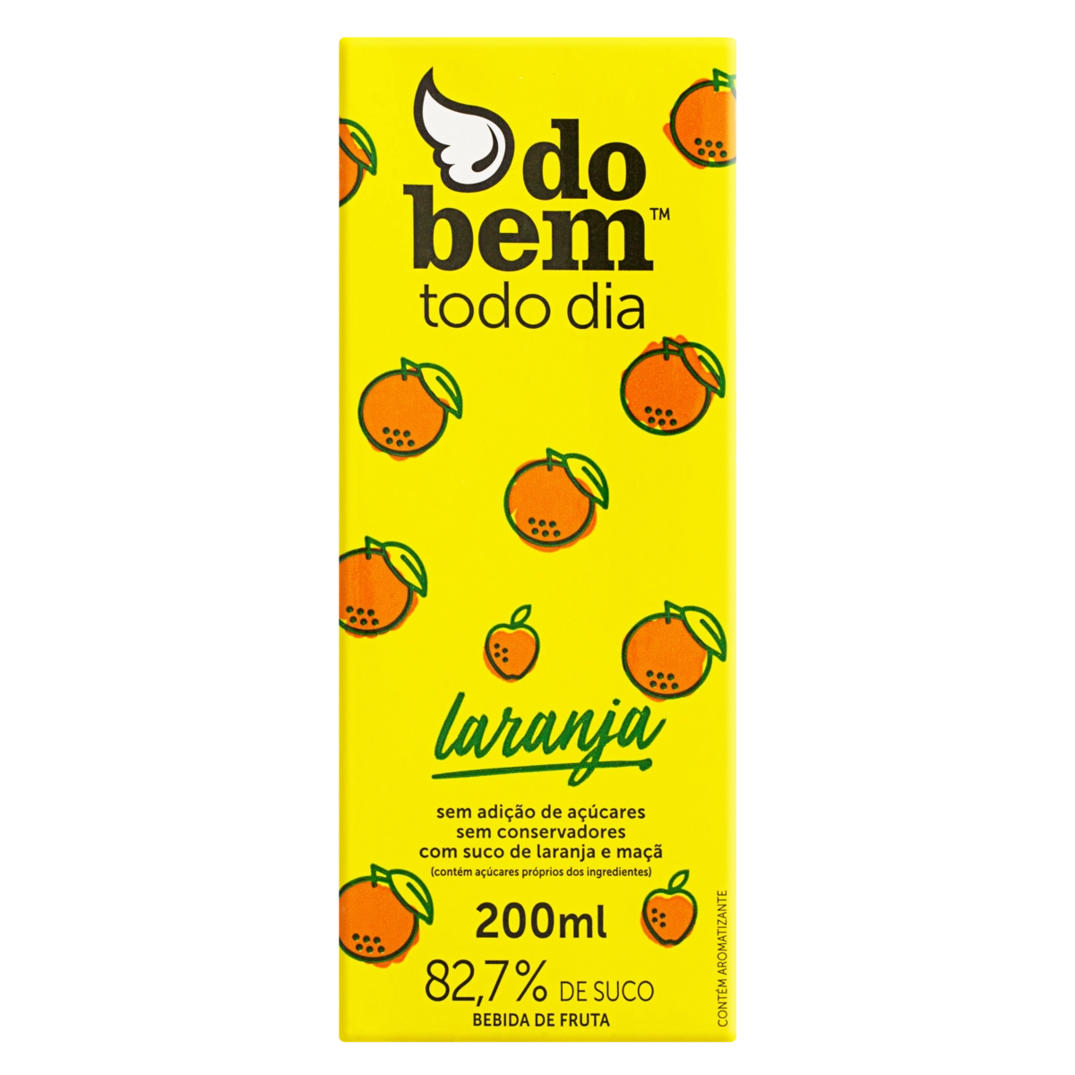 Bebida Laranja Do Bem Caixa 200ml
