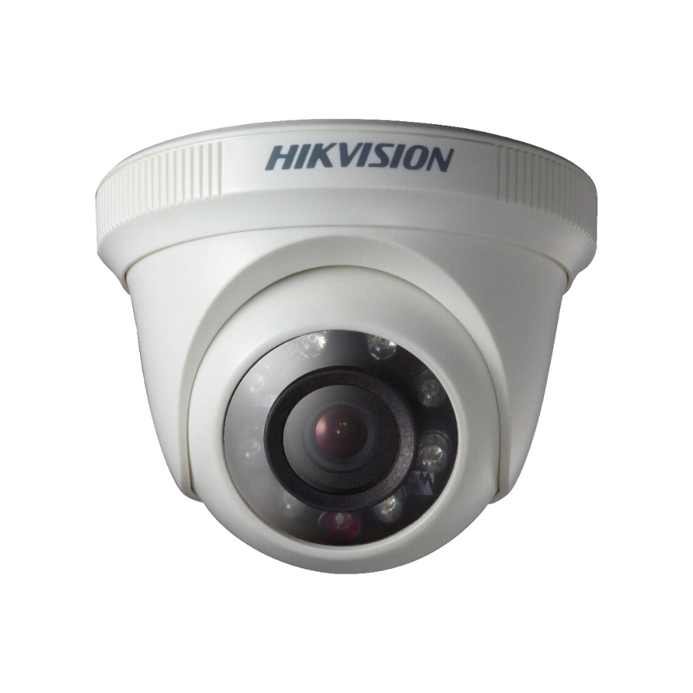 Câmera Dome Hd 720p Hikvision Ds-2ce56c0t-irpf 20 Metros