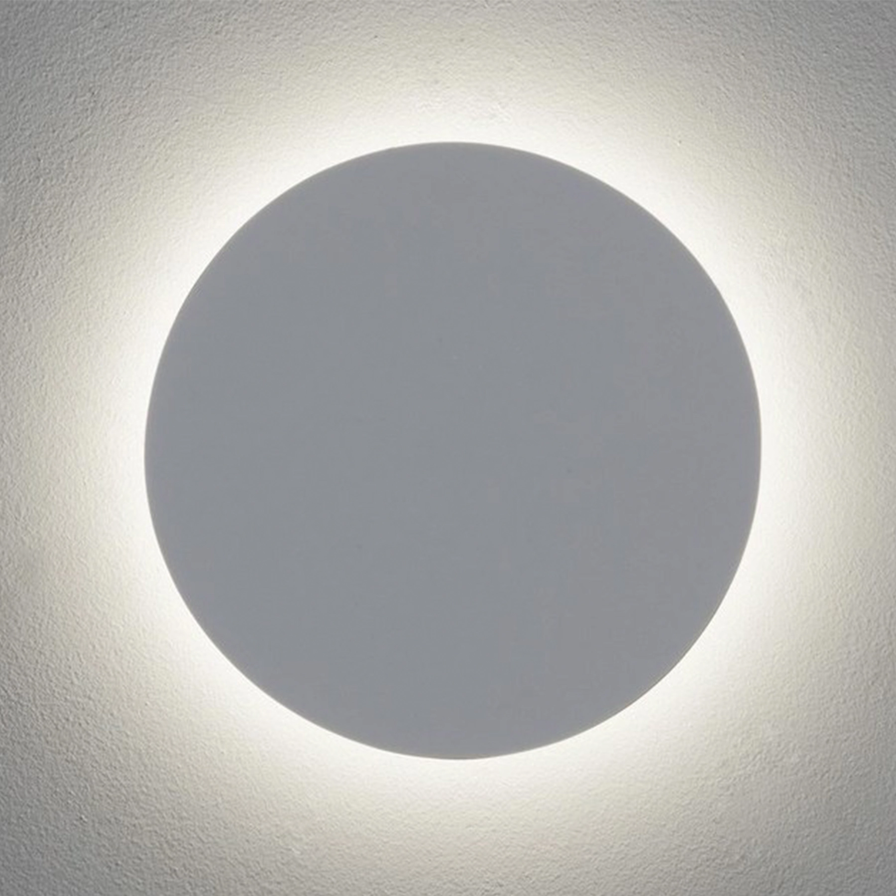 Arandela de Parede de Efeito Branca Alumínio Moon 3x Halopin Goli