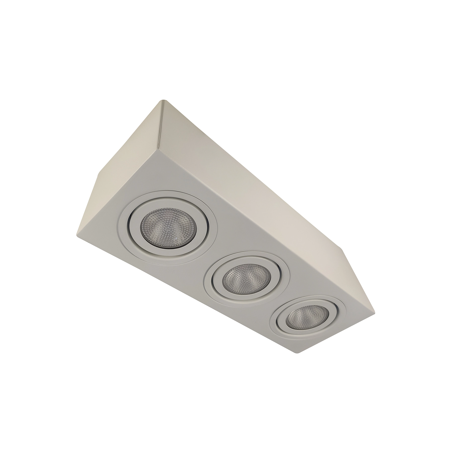 Spot de Sobrepor 3 Lâmpadas Brancas G1120/3BM Goli