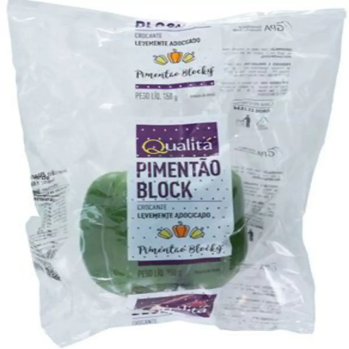 Pimentao Trebeschi Block 150g Verde Pc