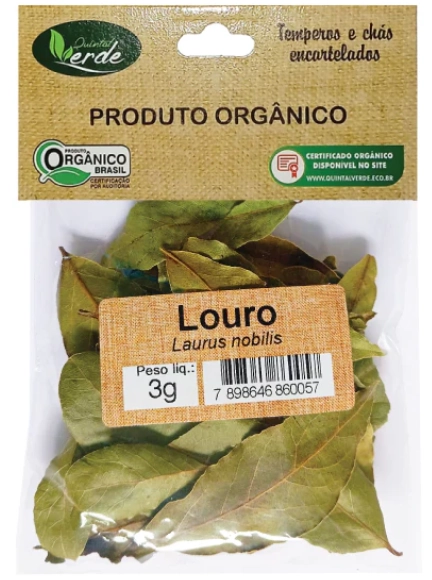 Louro Org Sache Quintal Verde 3g