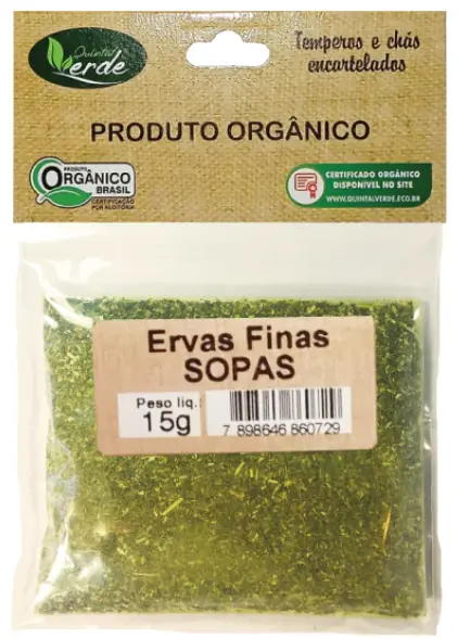 Ervas Finas Sopas Quintal Verde 80g