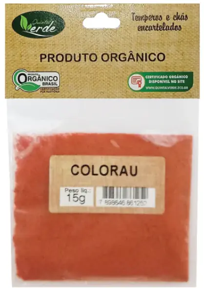 Colorau Orgânico Quintal Verde 15g