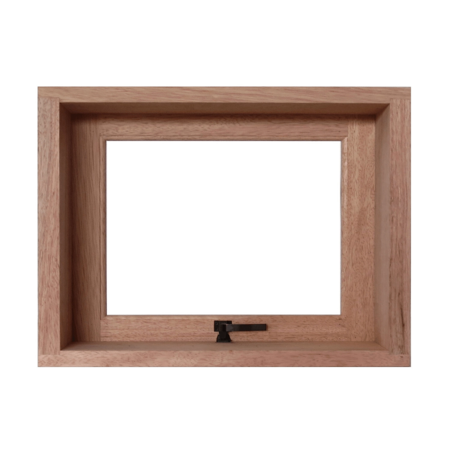 Janela Vitrô Max Panorâmico 60cm X 80cm X 14cm Cedro Arana - Mader Silva