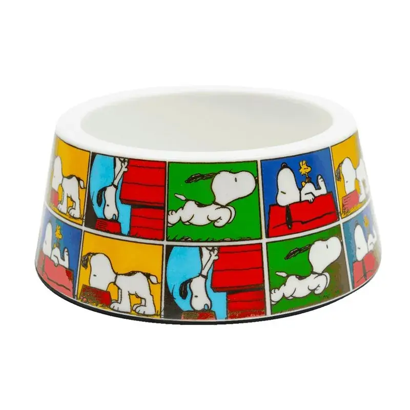 Comedouro Zooz Pets Melamina Snoopy Quadrinho Para Cães