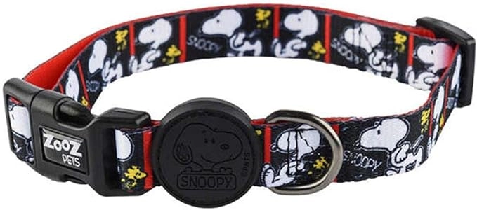 Coleira Snoopy Filmblack Tamanho:g