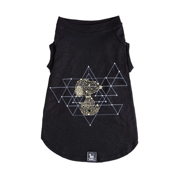 Camiseta Geometry Preto Snoopy