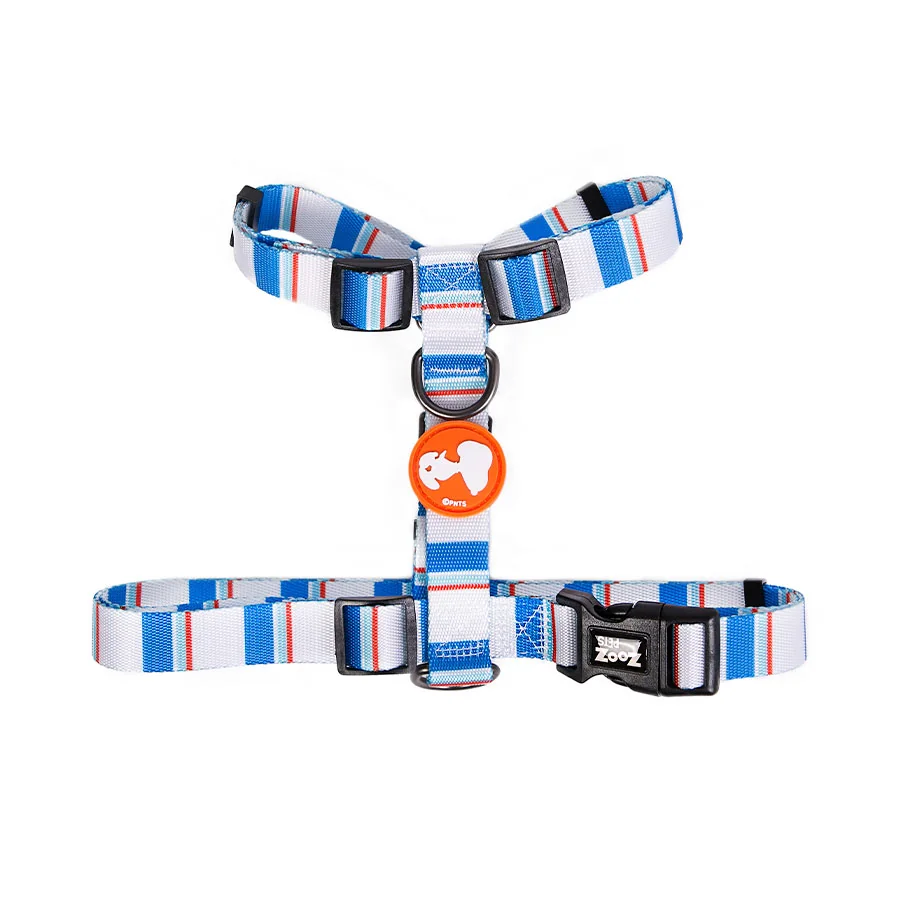 Peitoral Snoopy Blue Orange Tam Pp