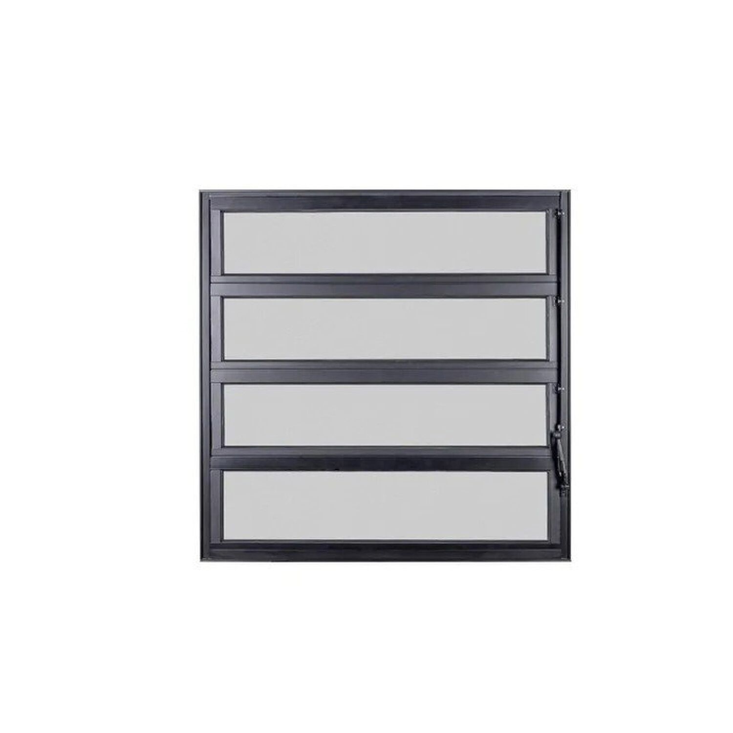 Janela De Aluminio Basculante 80x60cm Topsul Preto