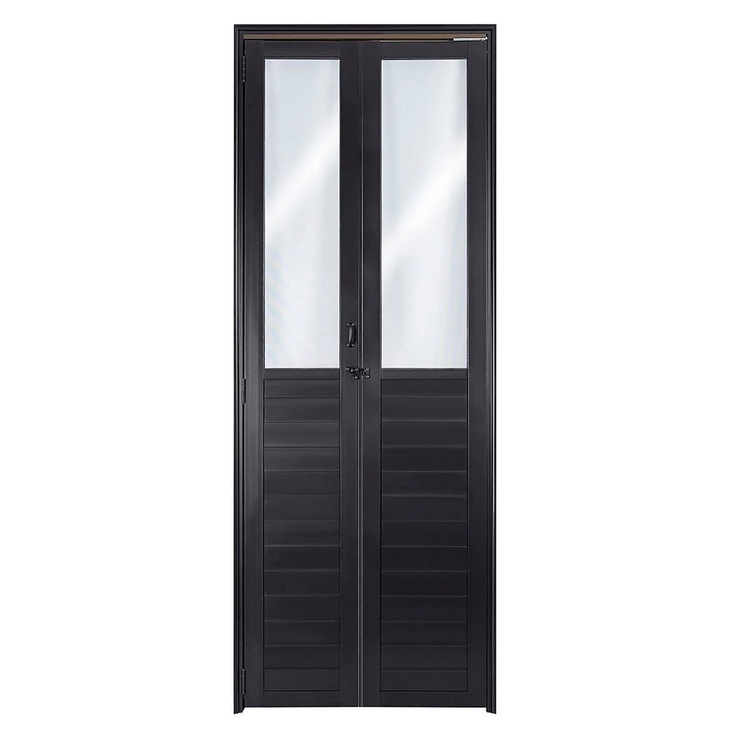 Porta Lambril Camarão Vidro Mini Boreal 210x90cm Fortsul Esquadrisul Abertura Direita