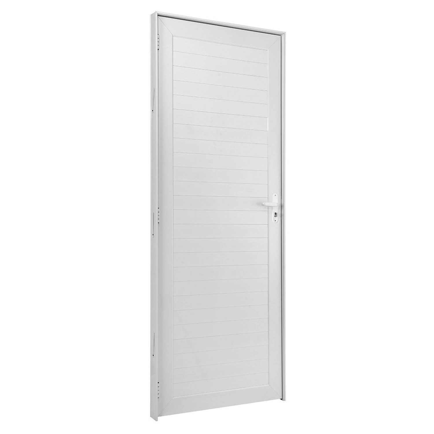 Porta Lambril Com Fechadura Topsul 210x90cm Esquadrisul Abertura Direita Branco