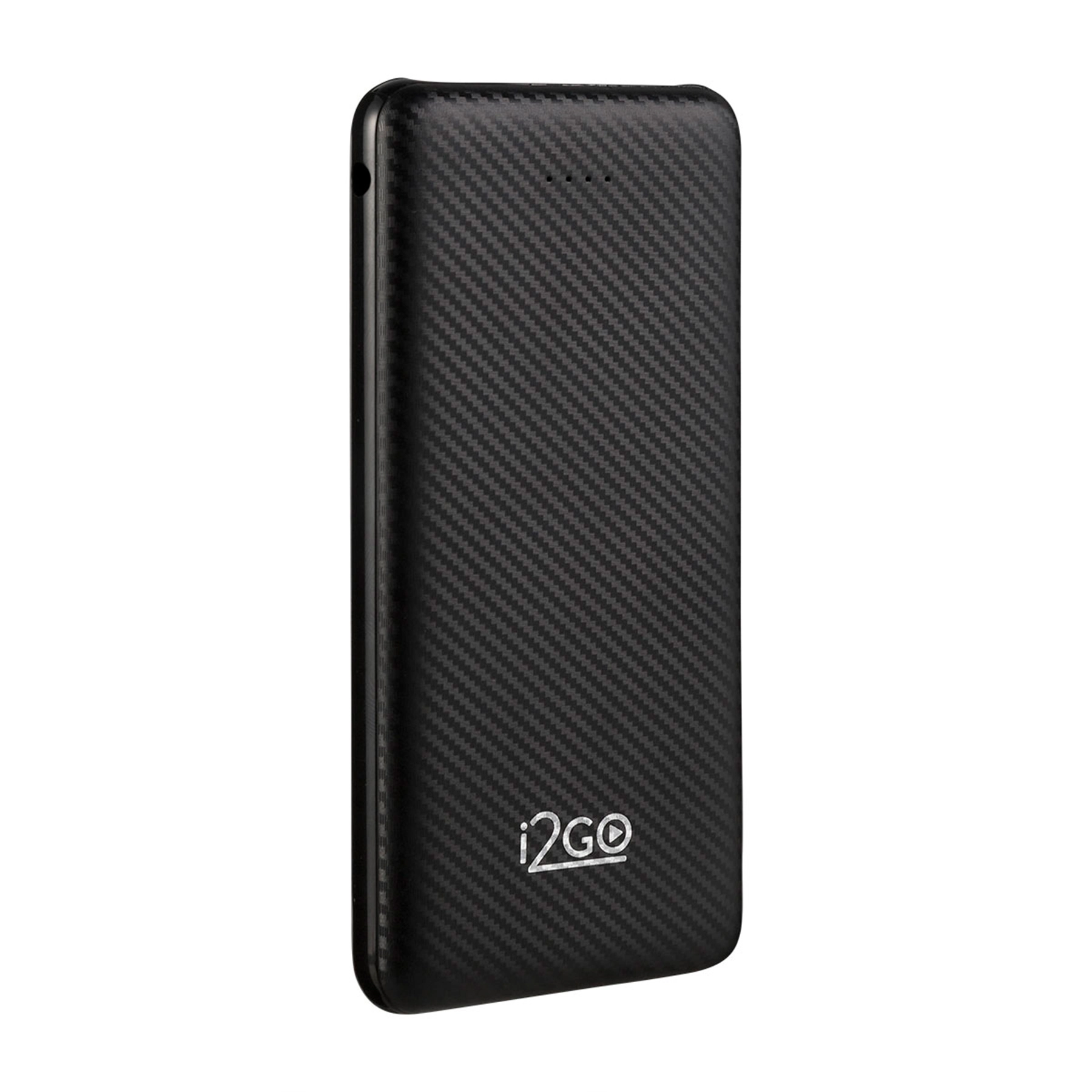 Carregador Portátil Power Bank 1A V2 Preto I2GO