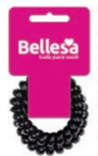 98 Bellesa Elastico Cabelo Preto