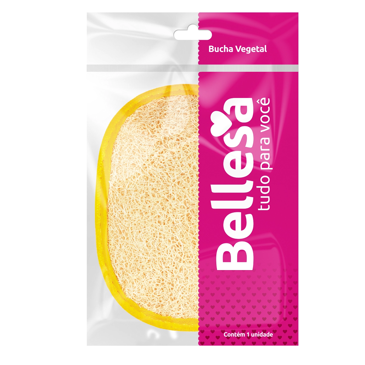 Bucha Vegetal Bellesa 1un Luva Oval