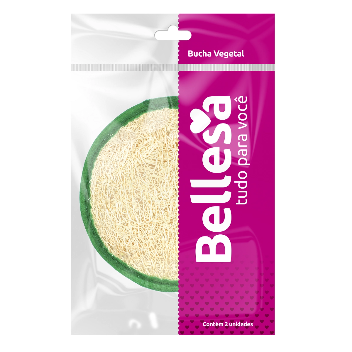 Bucha Banho Vegetal Redonda Bellesa