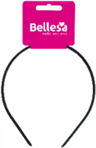 Tiara Belle Acrilica Med Preta