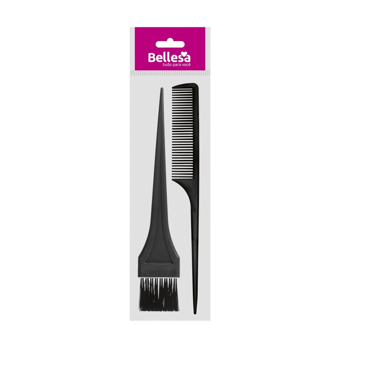 Kit Belle Tintura Pincel Pente Profissional Un