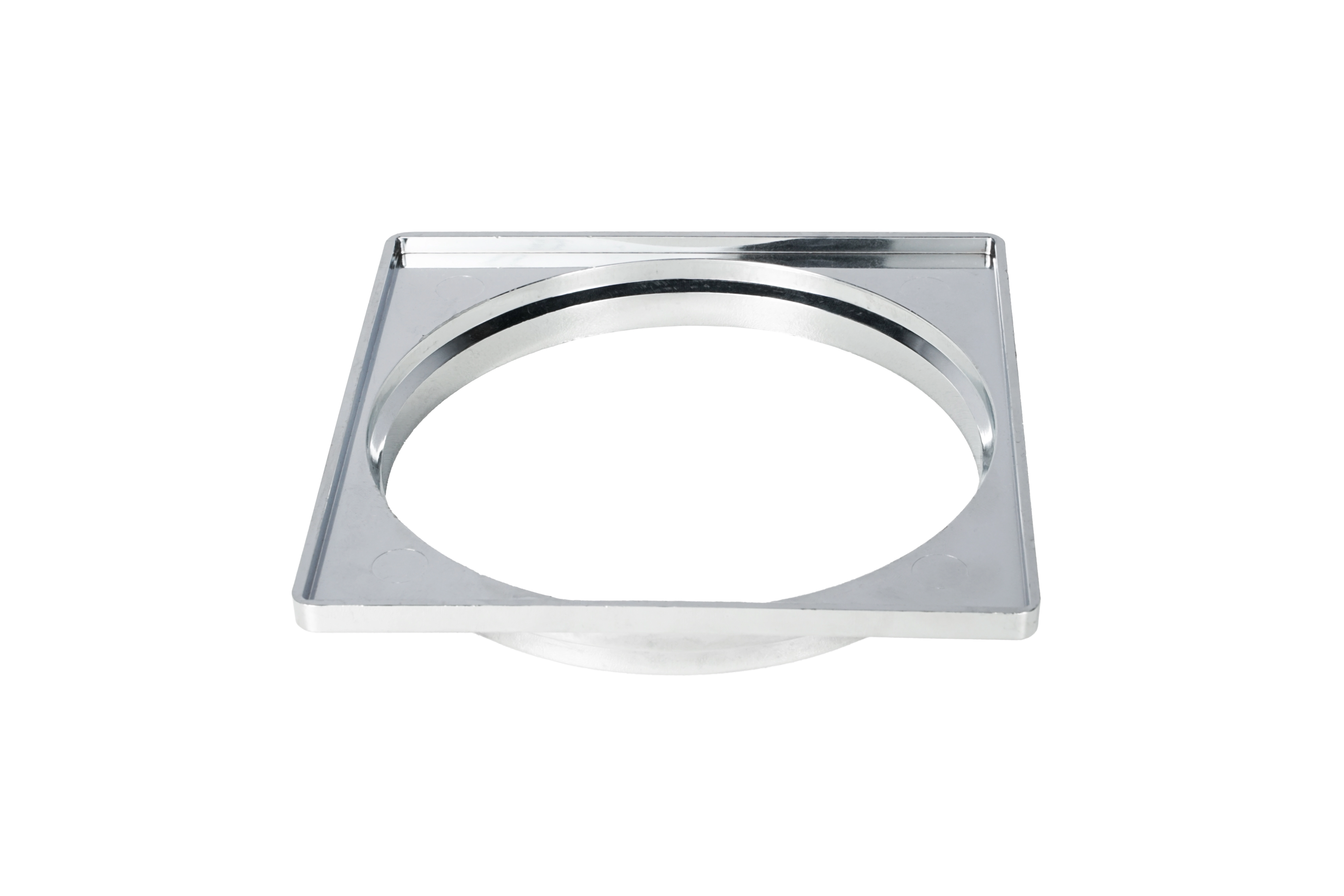 Porta Grelha Quadrada 15cm Cromada Estrela