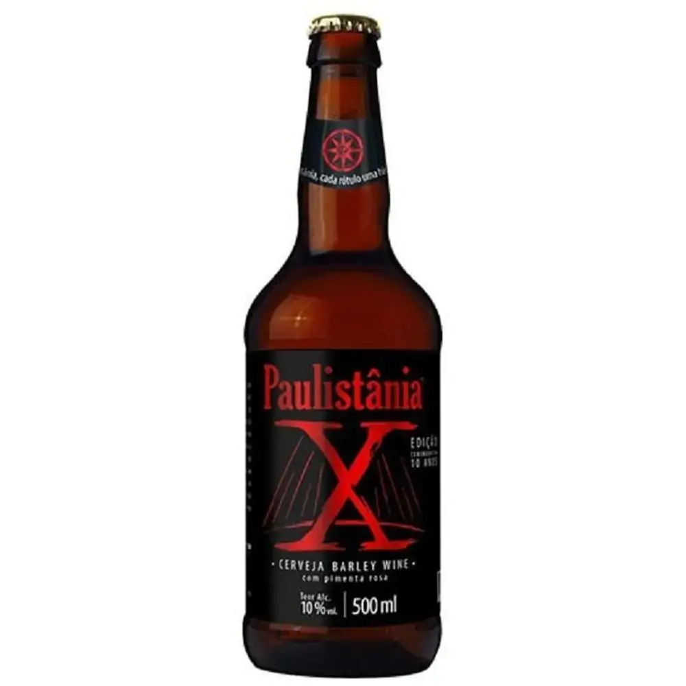 Cerveja Paulistania X 500 Ml Cx 6 Grfs