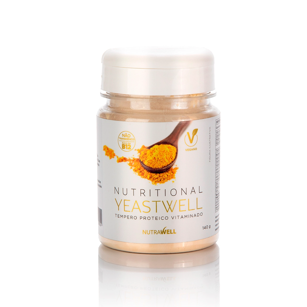 Levedura Tempero Proteico Vegano Nutritional YeastWell 140g
