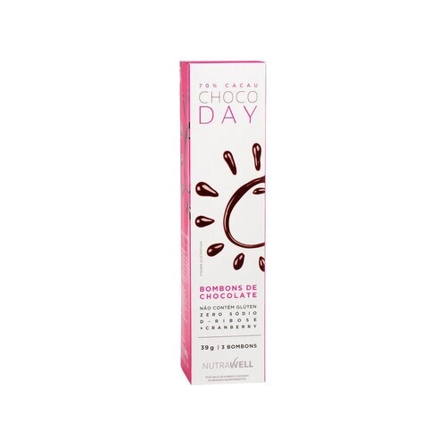 Bombom Chocoday 70 Cacau Nutrawell 39g