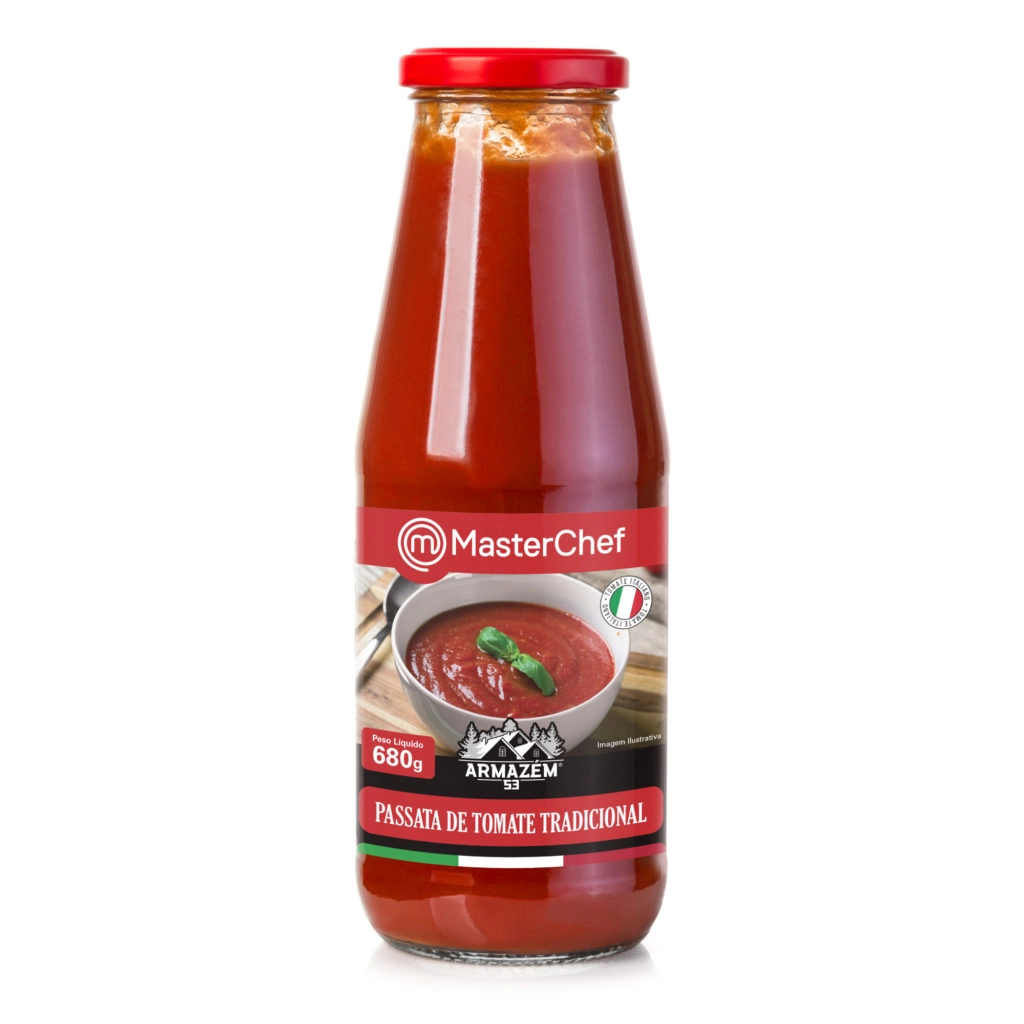Passata De Tomate Tradicional Masterchef 680g