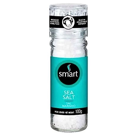 Sal Marinho com Moedor SMART 100g