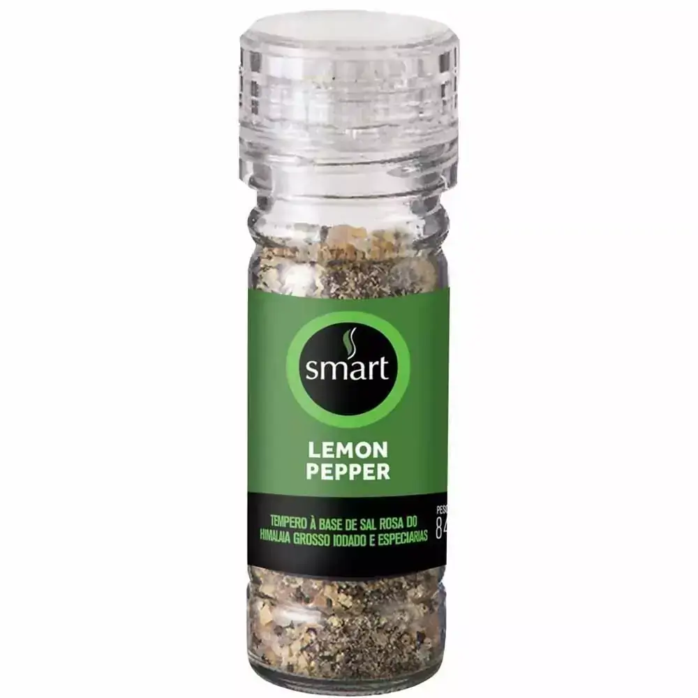 Tempero de Limão com Pimenta & Sal Rosa com Moedor SMART 72g