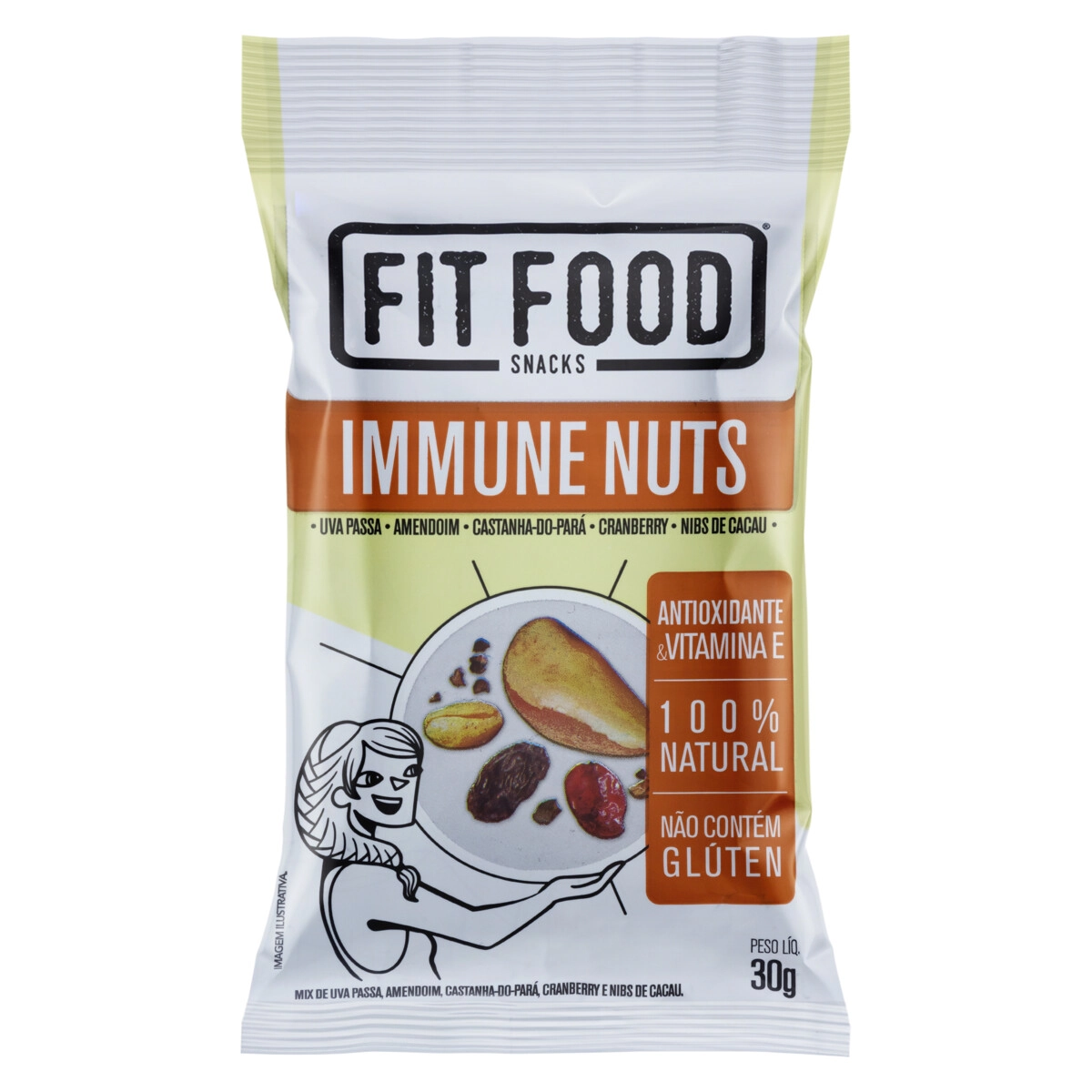 Immune Nuts Fit Food 30g