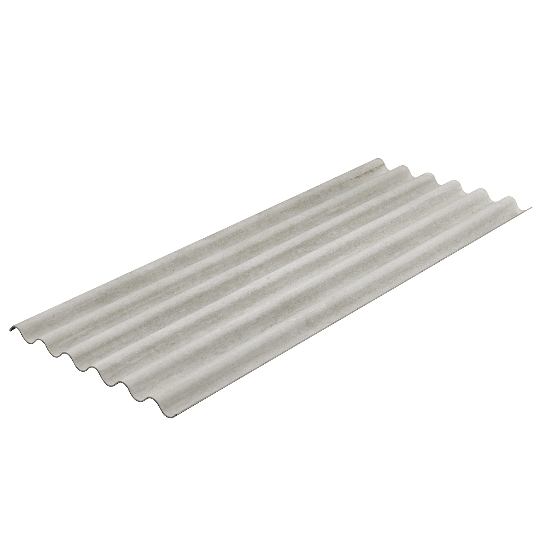 Telha de Fibrocimento Ondulada 110x366cm 6mm Cinza Brasilit