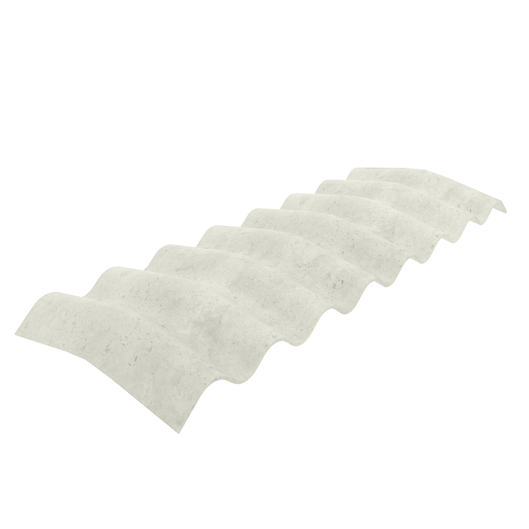 Cumeeira de Fibrocimento TopComfort 25° 110x0,6cm Branco Brasilit