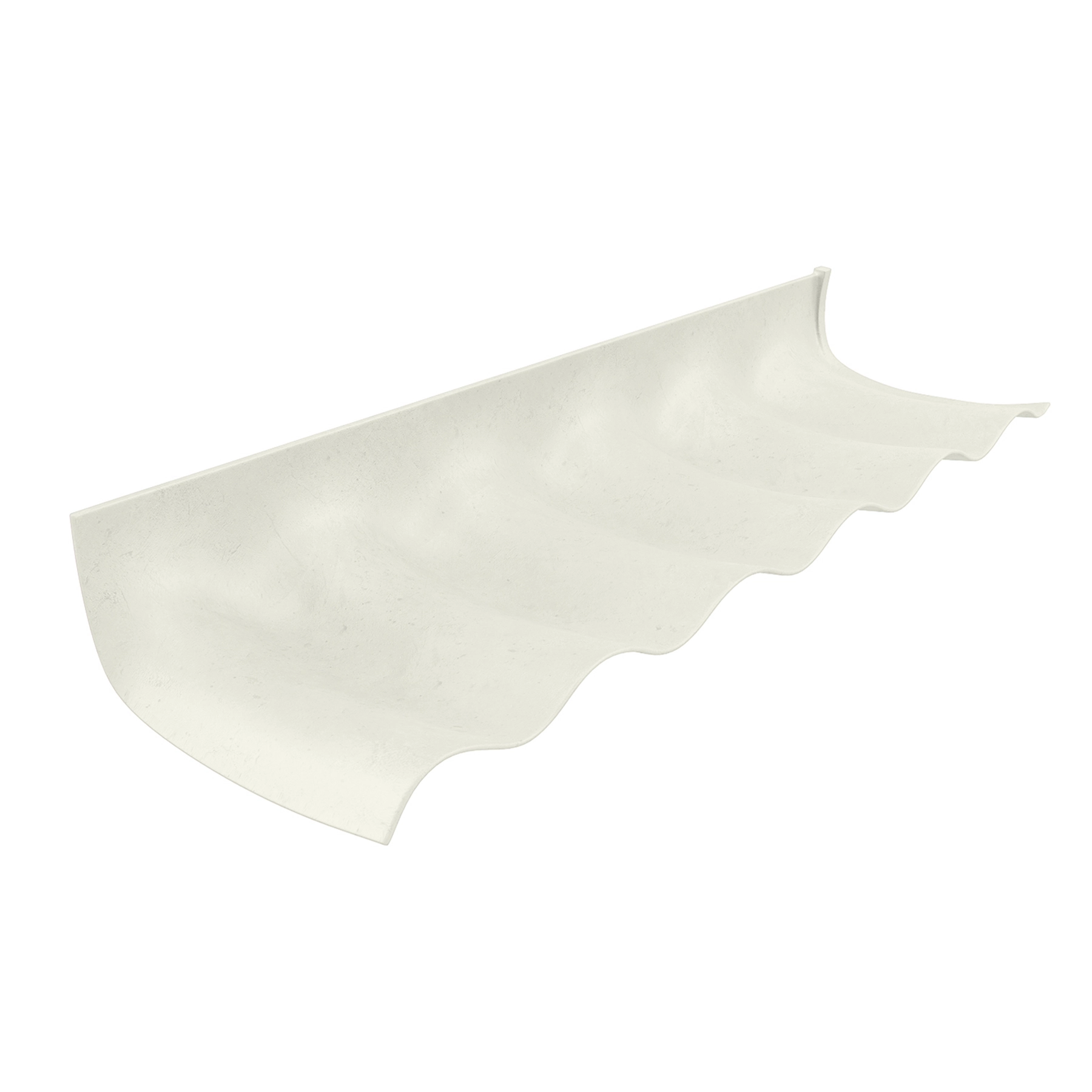 Telha de Fibrocimento 1,10mx6mm 30G Direito TopComfort Branco Brasilit