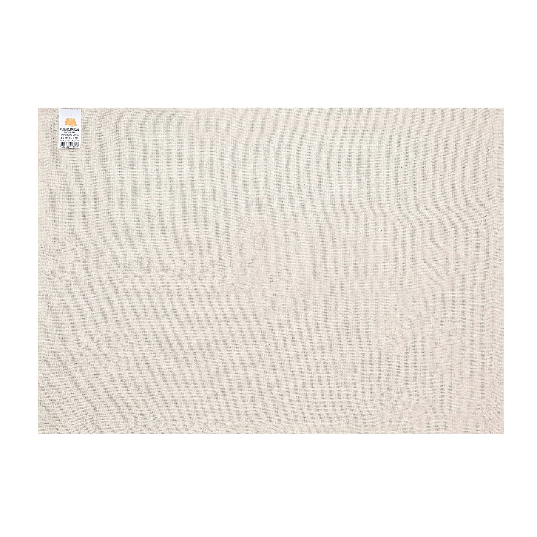 Pano de Chão Alvejado Natural 50x75cm Construmarcas