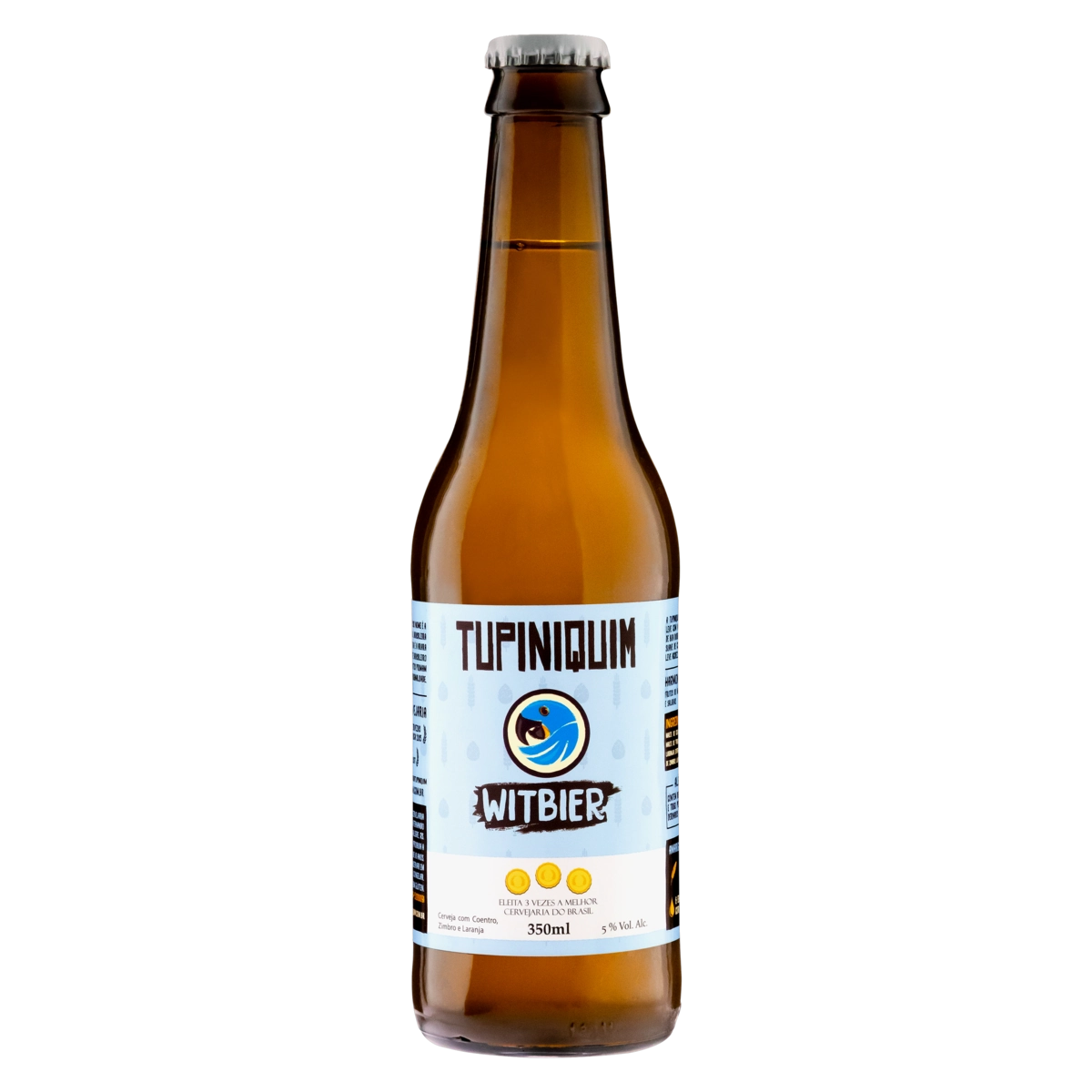Cerveja Witbier Tupiniquim Garrafa 350ml