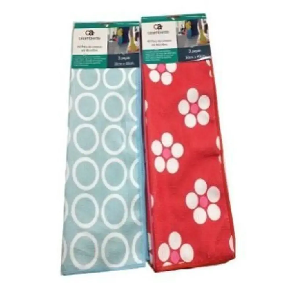 Jogo De Panos Microfibra C.a. 30x30 Dolls