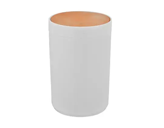Lixeira Casambiente 5l Metalica Withe