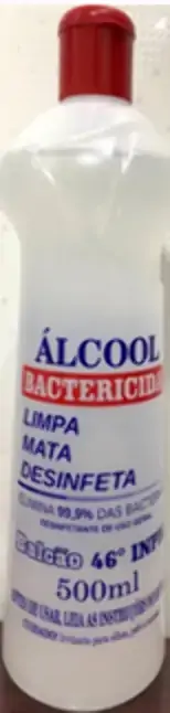 Alcool Liq. Balcao 46° 500ml Bactericida