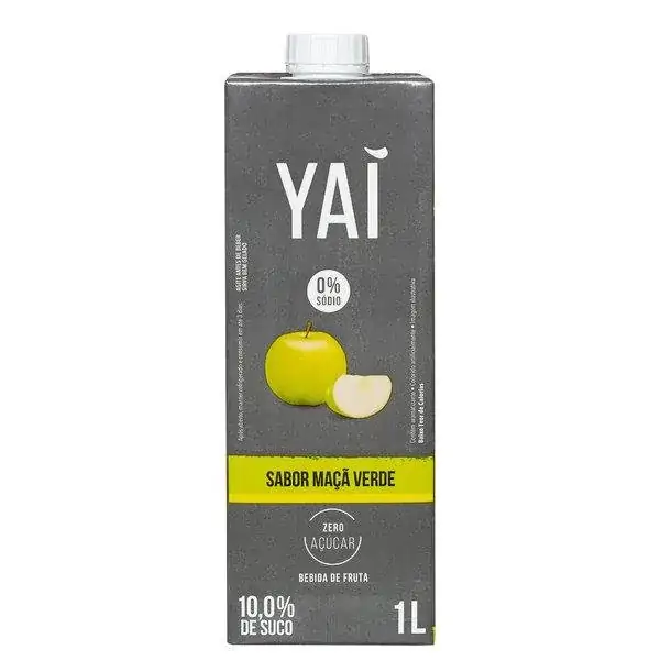 YAÍ SUCO MAÇA VERDE 1L